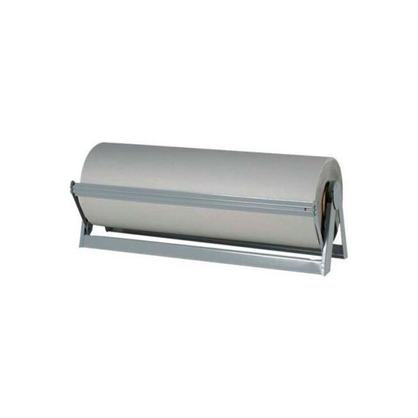 The Packaging Wholesalers Bogus Kraft Paper, 50 lbs., 24"W x 720'L, Gray, 1 Roll PKPB2450 - main